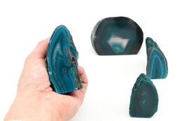 Achat Cut Base teal mini