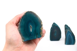 Achat Cut Base teal mini