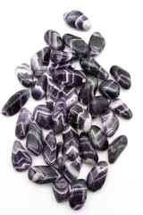 Amethyst (Chevron) Trommelsteine