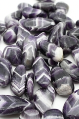 Amethyst (Chevron) Trommelsteine