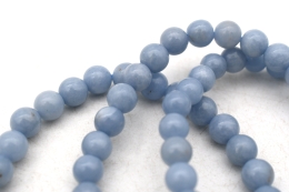 Angelit blau Kugel Armb�nder 6 mm