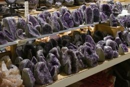Amethyst with crystals free form - 15 kg Lot