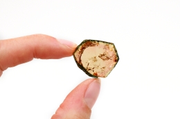 Wassermelonen Turmalin Scheibe 8