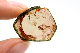 Wassermelonen Turmalin Scheibe 8