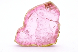 Wassermelonen Turmalin Scheibe 10