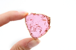 Watermelon tourmaline slice 12