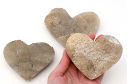 Quartz hearts 3 kg LOT