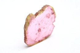 Wassermelonen Turmalin Scheibe 14