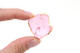 Wassermelonen Turmalin Scheibe 14