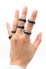 H�matin Ringe 8 mm rund Box 100 Stk