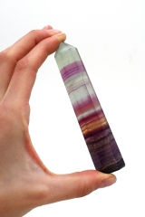 Fluorite points multi coloured