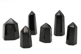 Sch�rl (schwarzer Turmalin) Spitzen klein