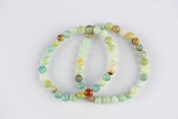 Amazonit Kugel Armband 6 mm