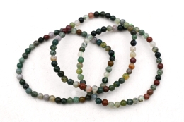 Fancy Jaspis Kugelarmband 4 mm