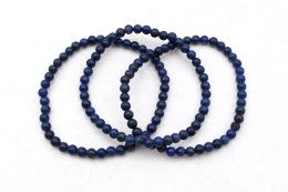 Lapis Lazuli bead Bracelet 4 mm