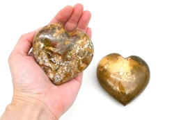 Ozean Jaspis Herz 80 - 100 mm