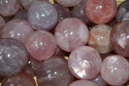 Rosenquarz Kugeln