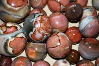 Polychrome Jasper Spheres
