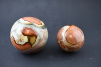 Polychrom Jaspis Kugeln
