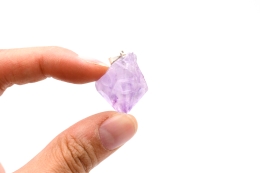 Amethyst Spitzen Anh�nger 3-er Set