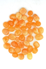 Calcit orange Trommelsteine Extra Qualit�t
