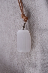 Selenit Zylinder Anh�nger