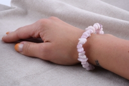 Kunzit Splitter Armband 