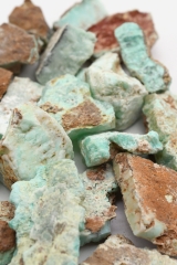 Chrysoprase rough stones