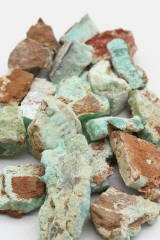Chrysoprase rough stones