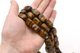 Tigerauge Nugget-Strang 18 mm