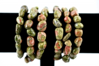 Unakit Trommelstein Armband