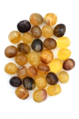 Fluorit gelb Trommelsteine