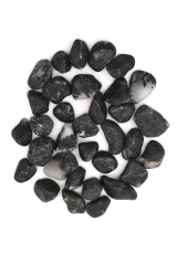 Turmalinquarz Trommelsteine A2-Qualit�t dunkel