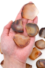 Carneol (gebrannt) Anschnitte