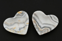 Calcit Herz Schale