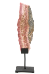 Rhodochrosit Scheiben auf Metallst�nder bis 4 kg