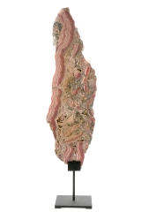 Rhodochrosit Scheiben auf Metallst�nder ab 4 kg