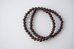 Granat Kugelarmband 6 mm
