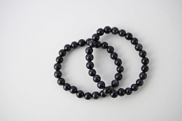 Blaufluss Kugelarmband 8mm