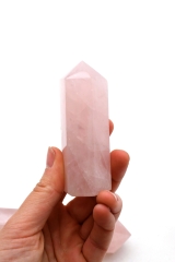 Rosenquarz Spitzen