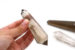 Vogelkristalle Rauchquarz