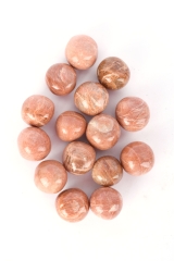 Aprikosen Mondstein Trommelsteine