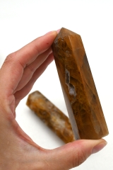 Quartz yellow (golden healer) points