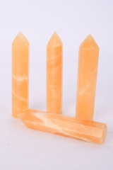 Orangen Calcit Spitzen klein