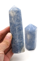 Calcit blau Spitzen