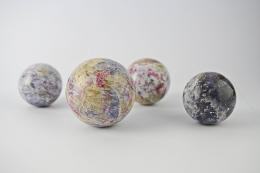 Pink Tourmaline in Lepidolite / Feldspar Spheres