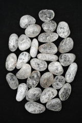 Bergkristall cracked Trommelsteine