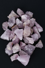 Lavendelquarz Rohsteine