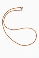 Hessonit Kette facettiert hell