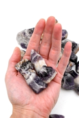 Chevron Amethyst roh